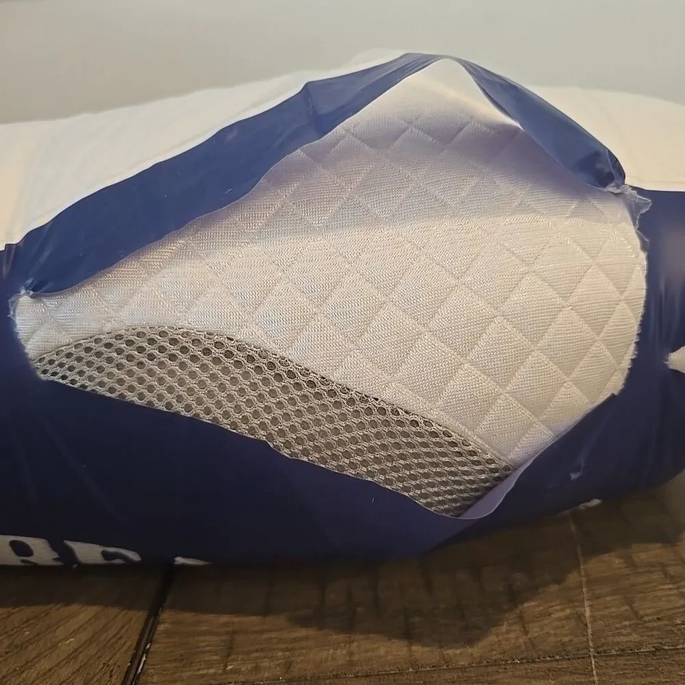 Dreamers Back & Neck Pain Relief Pillow White - New - ***READ***